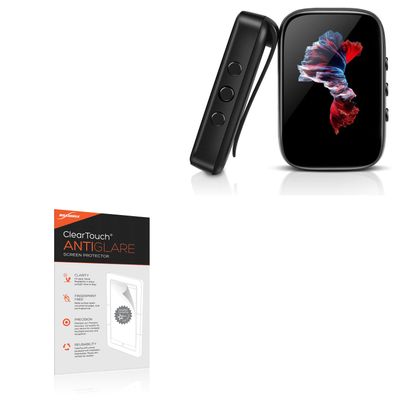 BoxWave Screen Protector Compatible With QNGEE S5 Portable MP3 Player - ClearTouch Anti-Glare (2-Pack), Anti-Fingerprint Matte Film Skin
