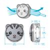 Speck Tagimals Cute Cartoon Apple AirTag Holder  Hidden AirTag Tracker Cases  Easily Attach to Shoe or Collar  4 Fun Characters (Pack of 4) view 2