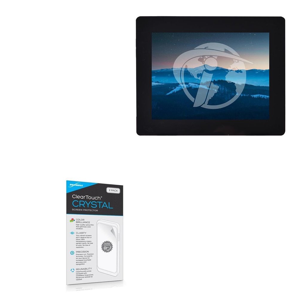 BoxWave Screen Protector Compatible with Touch International 89-OFM-STD-104-001 - ClearTouch Crystal (2-Pack), HD Film Skin - Shields from Scratches