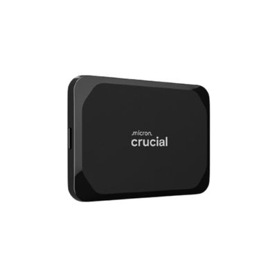 Crucial X9 4TB Portable SSD, Up to 1050MB/s, USB 3.2 USB-C, External Solid State Drive, Compatible with Windows, Mac, & Android, Reliable Storage for Games, Files, & Backups, Black - CT4000X9SSD902