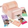 HP Sprocket Panorama Instant Color Label & Smartphone Photo Printer - Portable - Personalize Prints 2 x .5- 9 on Zink Sticky-Back Photos - Create Photobooth Strips & Custom Designs in App - Pink view 1