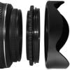 ASMEIR Reversible Tulip Petal Lens Hood for 49mm 52mm 58mm 55mm 62mm 67mm 72mm 77mm 82mm Cameras (Size : 49mm) view 1