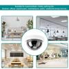 Tbest Fake Security Camera White, Outdoor Camera Dummy Security Cameras,Surveillance Cameras 4Pcs Dome Simulation Camera CCTV Dummy Fake Security Camera with Flashing Led Light(White) view 3