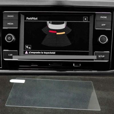 UNKOMN Screen Protector for VW volkswagens Virtus 2019 6.5 Inch Car Radio GPS Navigation Tempered Glass Screen Protector Film Interior Accessories