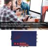ASHATA for RetroScaler2x AV to Converter, 480P Retro Gaming to TV Adapter, NTSC PAL Compatible, Latency, for Vic20, Msx N64 SFC, for , MD2 MD1 and Others (Blue) view 2