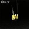 100pcs 10uF 16V Elna CE-BP 4x7mm 16V10uF Bipolar Audio Capacitor view 2