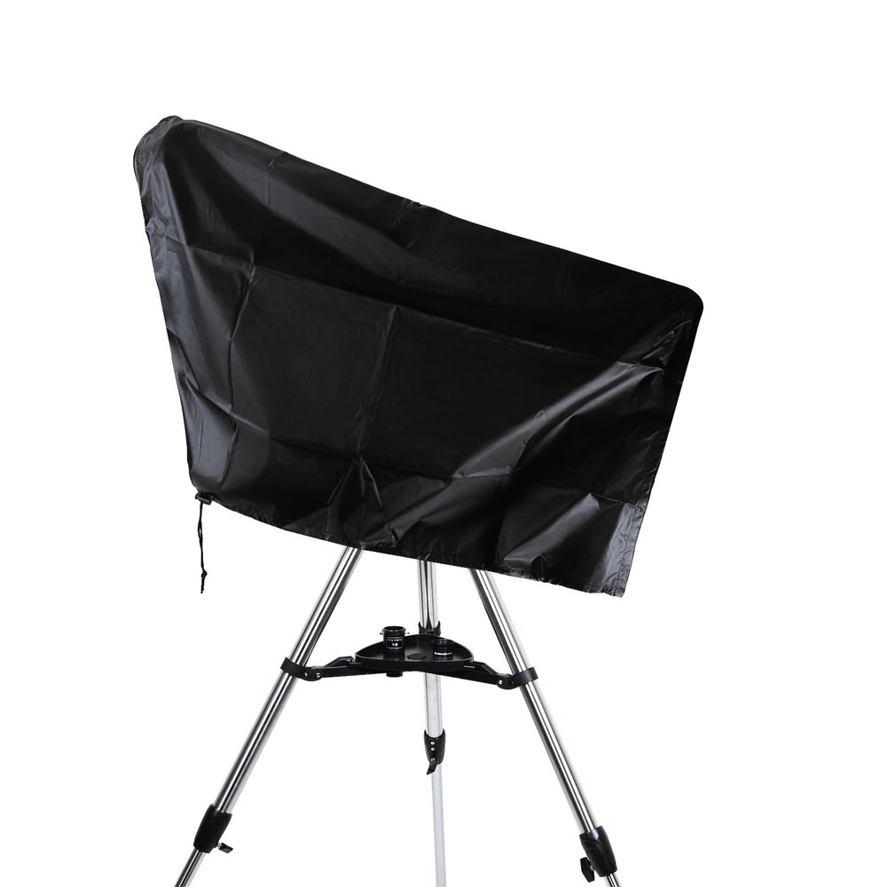 SUNSURE Dustproof Telescope Cover 39x29in Protective Waterproof Telescope Cover with Adjustable Drawstring for indoor or Outdoor Use (Black-39x29in)
