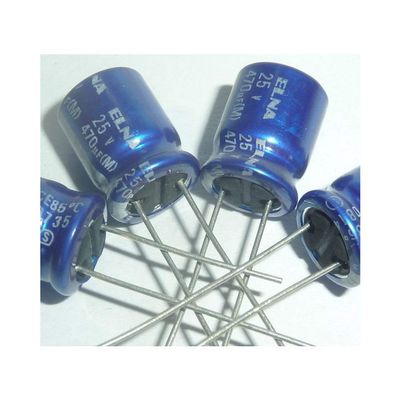 10pcs 470uF 25V Elna RE3 Series 10x12.5mm 25V470uF Audio Capacitor