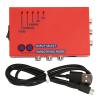 for RetroScaler2x AV to Converter, 480P Retro Gaming to TV Adapter, NTSC PAL Compatible, Latency, for Vic20, Msx N64 SFC, for, MD2 MD1 and Others (Red) view 1