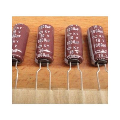 10pcs 1000uF 10V Nippon KY Series 8x20mm Low ESR 10V1000uF Motherboard Capacitor