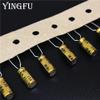 100pcs 1uF 50VFW Series 5x11mm 50V1uF HiFi Audio Capacitor view 2
