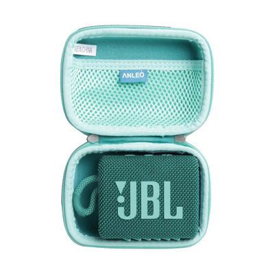 Anleo Hard Travel Case for JBL Go 3 / Go 4 / Go 5 Portable Bluetooth Speaker (Teal)