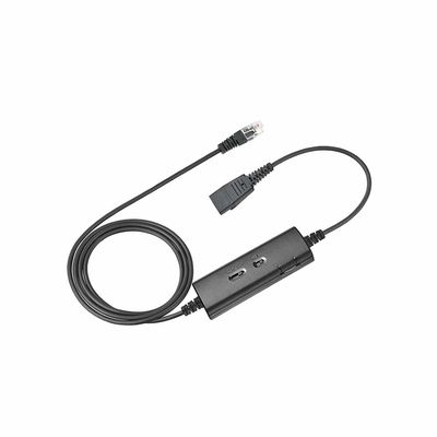 GXMRHWY RJ9 to Quick Disconnect Headset Cable with Mute Button Compatible with Jabra B4 Training Cable