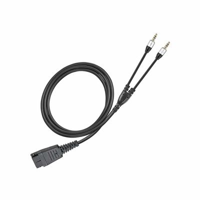 GXMRHWY Dual 3.5MM to Quick Disconnect Headset Spliter Cable Compatible with B5 Training Cable