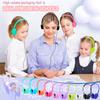 Ladont 100 Pack Classroom Headphones Bulk for Students Schools, Wholesale Wired Headphone for Library Airplane, Multi Color 3.5mm On Ear Headphones for Chromebook Laptop PC Computer view 2