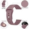 Meliya for Garmin Forerunner 245/55 Band, 20mm Replacement Band for Venu 2 Plus/Sq/Vivoactive 3/Vivomove HR/Forerunner 645/245 Music (Smoke Violet) view 2