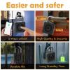 Pothunder Fingerprint Padlock with APP, Keyless Biometric Lock, Smart Waterproof Padlock Suitable for Gym, Locker, Gates, Fence and Storage view 4