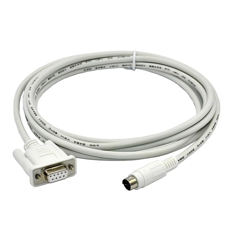 Applicable GT01-C30R2-6P Communication Cable Touch Panel GT11 GT15 GT1050 GT1055 Series Connection Q Series PLC Communication Cable : 5m