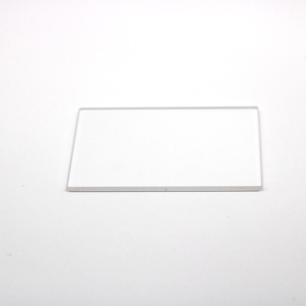 5pcs Total Size 100x50x2mm Fused Silica Quartz Glass Plate JGS2