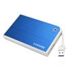 Century CMB25U3BL6G_FP USB 3.2 Gen.1 Connection 2.5 Inch SATA Hard Drive Case Mobile Box Blue & White view 1
