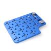 Eonvic Camera Cold Shoe Panel Side for ARRI Alexa Mini LF RED Camera 3/81/4" Thread Expansion Side Universal Panel (Blue) view 2