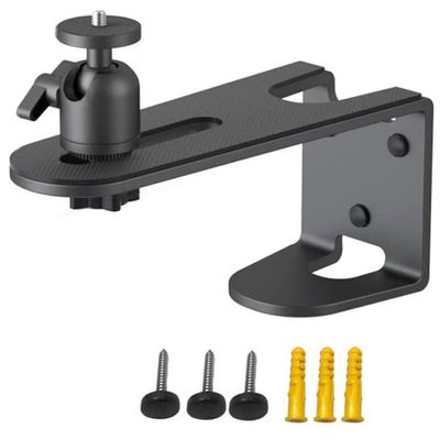 Angoily Adjustable Projector Wall Mount Rotating Bracket for Home Theater Office and Outdoor Use Cold Rolled Construction Easy Installation Compatible Projectors