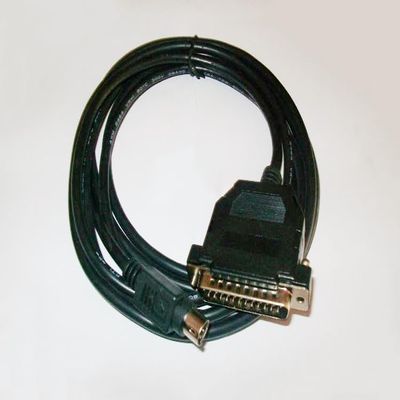 for UG200C-FP0 PLC Communication Cable UG Touch Panel Connection FP-M,FPX,FP0R Series Communication Cable Black 3m