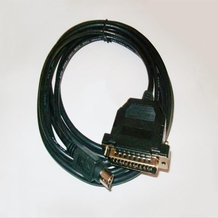 for UG200C-FP0 PLC Communication Cable UG Touch Panel Connection FP-M,FPX,FP0R Series Communication Cable Black 3m
