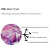 Case for DIALN X65 Case Compatible with DIALN X65 Phone Case Cover [with Tempered Glass Screen Protector][Ring Support][Colorful Reflect Light] IMDZ-ZS view 3
