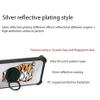 Case for DIALN X65 Case Compatible with DIALN X65 Phone Case Cover [with Tempered Glass Screen Protector][Ring Support][Silver Reflect Light] DYH-PH view 3