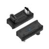 NFHK 20Gbps USB3.1 Type C Male to Female Power Data Video Adapter Opposite U Shape Back Angled Compatible with ROG Ally Steam Deck Phone NS Switch view 1