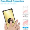 Case for DIALN X65 Case Compatible with DIALN X65 Phone Case Cover [with Tempered Glass Screen Protector][Ring Support][Golden Reflect Light] DJH-YZH view 4