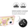 Case for DIALN G65 Case Compatible with DIALN G65 Phone Case Cover [with Tempered Glass Screen Protector][Ring Support][Golden Reflect Light] DJF-XPN view 2