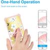 Case for DIALN G65 Case Compatible with DIALN G65 Phone Case Cover [with Tempered Glass Screen Protector][Ring Support][Golden Reflect Light] DJF-XPN view 4