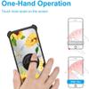 Case for DIALN X65 Case Compatible with DIALN X65 Phone Case Cover [with Tempered Glass Screen Protector][Ring Support][Silver Reflect Light] DYH-XRK view 4