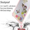 Case for DIALN X62 Case Compatible with DIALN X62 Phone Case Cover [with Tempered Glass Screen Protector][Ring Support][Silver Reflect Light] DYF-CSD view 2