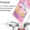 jioeuinly Case for Lush Mint L1582C Case Compatible with Lush Mint L1582C Phone Case Cover [with Tempered Glass Screen Protector][Ring Support][Gold Glitter+Luminous] JSF-DJS view 2