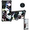 Case for DIALN X62 Case Compatible with DIALN X62 Phone Case Cover [with Tempered Glass Screen Protector][Ring Support][Colorful Reflect Light] IMDH-HS view 1