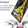 jioeuinly Case for Lush Mint L1582C Case Compatible with Lush Mint L1582C Phone Case Cover [with Tempered Glass Screen Protector][Ring Support][Gold Glitter+Luminous] JSH-TT view 2