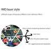 Case for DIALN G65 Case Compatible with DIALN G65 Phone Case Cover [with Tempered Glass Screen Protector][Ring Support][Colorful Reflect Light] IMDH-LVH view 3