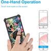 Case for DIALN G65 Case Compatible with DIALN G65 Phone Case Cover [with Tempered Glass Screen Protector][Ring Support][Colorful Reflect Light] IMDH-LVH view 4