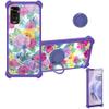 Case for DIALN X65 Case Compatible with DIALN X65 Phone Case Cover [with Tempered Glass Screen Protector][Ring Support][Colorful Reflect Light] IMDZ-HUA1 view 1