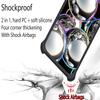 Case for DIALN X65 Case Compatible with DIALN X65 Phone Case Cover [with Tempered Glass Screen Protector][Ring Support][Colorful Reflect Light] IMDH-SZQ view 2
