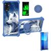 Case for DIALN X65 Case Compatible with DIALN X65 Phone Case Cover [with Tempered Glass Screen Protector][Ring Support][Luminous Effect] YGL-LAN view 1