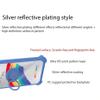 Case for DIALN X65 Case Compatible with DIALN X65 Phone Case Cover [with Tempered Glass Screen Protector][Ring Support][Silver Reflect Light] DYL-CHX view 3