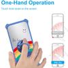 Case for DIALN X65 Case Compatible with DIALN X65 Phone Case Cover [with Tempered Glass Screen Protector][Ring Support][Silver Reflect Light] DYL-CHX view 4