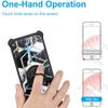 Case for DIALN X65 Case Compatible with DIALN X65 Phone Case Cover [with Tempered Glass Screen Protector][Ring Support][Colorful Reflect Light] IMDH-HS view 4
