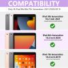 KBCASE Touchpad Keyboard Case for iPad 9th/8th/7th 10.2 inch, Backlit Trackpad Keyboard, 360Rotatable Case with Pencil Holder for iPad 9th/8th/7th Gen (Light Purple) view 2