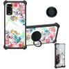 Case for DIALN X65 Case Compatible with DIALN X65 Phone Case Cover [with Tempered Glass Screen Protector][Ring Support][Colorful Reflect Light] IMDH-MDH view 1