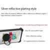 Case for DIALN X65 Case Compatible with DIALN X65 Phone Case Cover [with Tempered Glass Screen Protector][Ring Support][Silver Reflect Light] DYH-OK view 3